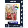 Premium Eğlenceli Eğitici Görsel Algı Problem Çözme Becerisi PUZZLE 1000 Parça LONDRA
