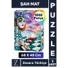 Premium Eğlenceli Eğitici Görsel Algı Problem Çözme Becerisi PUZZLE 1000 Parça ŞAH MAT