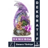 Premium Yüksek Kalite Çok Şık Dekoratif Hediyelik Özel Gün Biblo Koleksiyon POLYESTER DRAGON AİLESİ