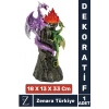 Premium Dayanıklı Kaliteli Çok Şık Dekoratif Hediyelik Özel Gün Biblo Koleksiyon POLYESTER DRAGON
