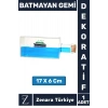 Premium Yüksek Kaliteli Dayanıklı Çok Şık Dekoratif Hediyelik Koleksiyon Denizcilik BATMAYAN GEMİ