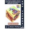 Eğitici Problem Çözme El Göz Koordinasyonu Geliştirici Eğlenceli Süper Kahramanlar Çocuk KÜP YAPBOZ