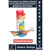 Eğitici Görsel Algı Yaratıcılık Koordinasyon Gelişimi 3 Zorluk Seviyeli MANYETİK TANGRAM