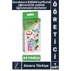 Çocuk Görsel Algı Dil Becerisi KURAN Harfleri Öğrenimi Gelişimi Eğitici Eğlenceli MANYETİK ELİF BA