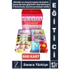 Eğitici Sosyal Günlük Yaşam Öz Bakım Geliştirici 500 Sıralama Kartı YAŞAM BECERİLER 6LI PREMİUM SET