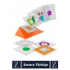 Eğitici Görsel Algı Zeka Problem Çözme Becerisi Geliştirici Eğlenceli Çocuk Oyun ŞEKLİ TAMAMLA