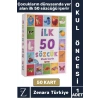 Okul Öncesi Dil Bilgisi Geliştirici Renk Tanım Hafıza Geliştirici Eğlenceli Eğitici İLK 50 SÖZCÜK