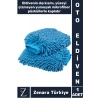 Yumuşak Oto Araç İç Dış Elektronik Otomobil Detay Esnek Mikrofiber Yıkama Temizleme Eldiveni