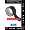 Ultra Güçlü Su Neme Dayanıklı Çok Amaçlı Montaj Onarım İzolasyon Tamir Bantı Siyah 48 Mmx10 Mt 5 Adt