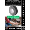Ultra Güçlü Yapışkan İSG İş Yeri Kaygan Zemin Merdiven Siyah Kaydırmaz Bant 50 Mm X 10 Metre 3 Adet