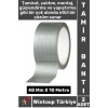 Uzun Ömürlü Su Nem Küfe Dayanıklı Çok Amaçlı GRİ Montaj Onarım Tamir Bantı 48 Mm X 10 Metre 2 Adet