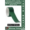 Uzun Ömürlü Su Nem Küfe Dayanıklı Çok Amaçlı YEŞİL Montaj Onarım Tamir Bantı 48 Mm X 10 Metre 3 Adet
