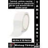 Uzun Ömürlü Su Nem Küfe Dayanıklı Çok Amaçlı BEYAZ Montaj Onarım Tamir Bantı 48 Mm X 10 Metre 2 Adet
