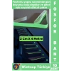 Karanlıkta Parlayan Acil Durum Çıkış Merdiven Kenar Esnek Güçlü Yapışkan Fosfor Bant 2 CmX4 Mtr 10Ad