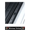 İz Bırakmaz Kapı Eşik Tampon Ev Çizilme Önleyen Koruma Şık Karbon Fiber Bant 3 Cm X 3 Metre 10 Adet