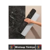 Kolay Temizlenir Isıya Dayanıklı Nem Kir Yağ Su Geçirmez Çok Şık Mermer Desenli Kaplama Kağıdı 5 Mtr