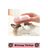 Evcil Hayvan Kedi Banyo Tüy Tarama Masaj Etkili Yumuşak Zararsız Pati Tasarımlı Pratik Buharlı Tarak