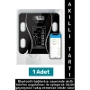 Premium Yağ Kas Su Kemik Ölçümü 180 Kg Kapasite Bluetooth Kontrollü Dijital LCD Ekran Akıllı Tartı