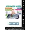 Premium BPA Free Bebek Aktivite Oyuncağı Emekleme Zamanı Yatak Minder Renkli Su Oyun Matı Siyah