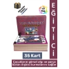 Eğitici Çocuk Görsel Algı Beceri Geliştirici Silinebilir Kalem 35 Kart Parça Bütün İlişkisi 3-6 Yaş