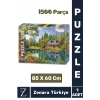 Eğlenceli Eğitici El Göz Görsel Algı Hafıza Beceri Geliştirici 1500 Parça PUZZLE KRİSTAL GÖL