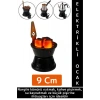 Kompakt Kamp Outdoor Nargile Kömürü Kahve Su Kaynatma Dayanıklı Gövde Elektrikli Mini Ocak 9 Cm