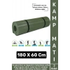 Dayanıklı Kamp Outdoor Yoga Pilates Su Geçirmez 12 Mm Kalın Köpük 180 X 60 Cm Askeri Haki Mat 2 Adet