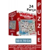 Eğlenceli Şehir Deniz Kültürel Tarihi Yapı Öğretici Bilgi Tazeleyen Eğitici TÜRKİYEMİZ 24 Parça