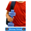 Dayanıklı Plastik Gündelik Spor Fitness Şık Tarz Eğlenceli Dumbell Tasarımlı Dambıl Suluk 500 ML