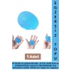 Ergonomik Stres Egzersiz Rehabilitasyon Fizyoterapi Esnek Silikon El Bilek Parmak Güçlendirme Topu