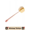 Ergonomik Tutuş Hassas Derin Temizlik Çift Taraflı Asılabilir Saplı Banyo Duş Fırçası 35 X 6.5 Cm