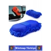 Ergonomik Oto İç Dış Bakım Temizlik Çizilme Önleyen Özel Püskül Premium Araba Yıkama Eldiveni 2 Adet