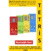 Özel Model Retro Oyuncak Pilli Mini El Atarisi Analitik Hızlı Düşünme Nostalji Konsol Bulmaca Tetris