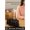 Premium Ultrasonik Sessiz Çalışma Led Işıklı Çok Şık Tren Tasarımlı Oda Hava Nemlendiricisi 300 ML