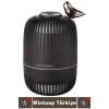 Premium Buhar Makinesi Şık Kuş Detaylı Ahşap Görünümlü Renkli LED Işık Oda Hava Nemlendirici 280 ML