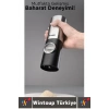Premium Elektrikli Otomatik Ayarlanabilir Tuz Karabiber Değirmeni Işıklı Şık Pilli Baharat Öğütücü