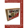 Eğitici Oyuncak El Göz Koordinasyonu Beceri Geliştirici Doğal Ahşap Çok Şık Çocuk Bowling Oyunu Seti