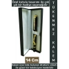 Özel Model Dekoratif Koleksiyon Hediyelik Çok Şık Kutulu ATATÜRK Silüetli Tükenmez Kalem 14 Cm