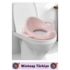 Dayanıklı Sert Plastik Çocuk Tuvalet Eğitimi Kaymaz Taban Hijyenik Renkli Kulplu Klozet Adaptörü