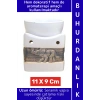 Dekoratif Hediye Aromaterapi Meditasyon Tütsülük Şık Seramik Fil Tasarımlı Buhurdanlık 11 X 9 Cm