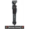 Premium Vlog Çekim Teleskopik Döner Başlık Yatay Dikey Kullanım Taşıma Çantalı 150 Cm Kamera Tripod