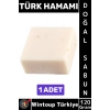 #KatıSabun %100 Doğal Bitkisel El Yüz Saç Vücut Cilt İçin Organik Türk Hamamı Sabunu 120 Gram
