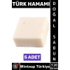 #KatıSabun %100 Doğal Bitkisel El Yüz Saç Vücut Cilt İçin Organik Türk Hamamı Sabunu 120 Gram 5 Adet
