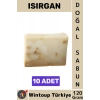 #KatıSabun %100 Doğal Bitkisel El Yüz Saç Vücut Cilt İçin Organik Isırgan Sabunu 120 Gram 10 Adet