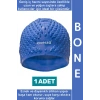 #Bone Su Sızdırmaz Esnek Yumuşak Silikon Havuz Deniz Yüzme Kulağa Su Geçirmez Büyük Beden Saç Bonesi
