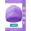 #Bone Su Sızdırmaz Esnek Yumuşak Silikon Havuz Deniz Yüzme Kulağa Su Geçirmez Büyük Beden Saç Bonesi