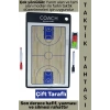 #BasketbolTaktik Profesyonel Amatör Tam Yarı Saha Çift Taraflı Mıknatıslı Basketbol Taktik Tahtası