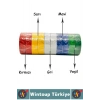 #ElektrikBandı Dayanıklı PVC Kablo İzolasyon Onarım Kısa Devre Önleme Estetik Renkli Elektrik Bandı