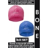 #Bone Yumuşak Havuz Deniz Yüzme Kulağa Su Kaçırmaz Elastik Silikon Büyük Beden Saç Bonesi İkili SET