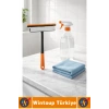 #CamTemizleyici Banyo Duşakabin Oto Bakım 360 Derece Oynar Çift Başlık Çekçek Cam Temizleme Aparatı